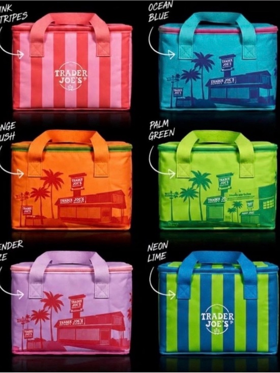Trader Joe'S Handbags - Trader Joe’s Mini Cooler Bag – ORANGE – Limited Edition – NWT – Rare Color